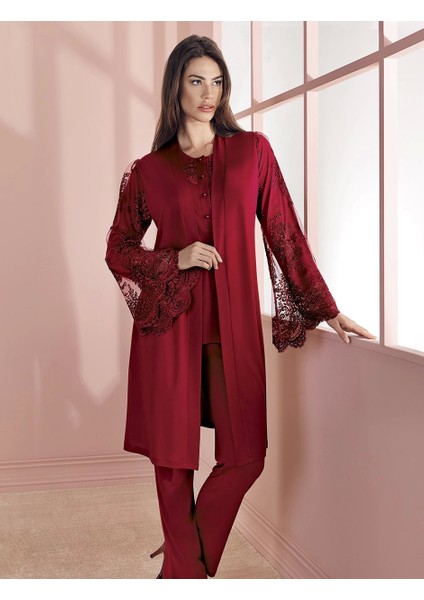 Espuar 757 Penye 3'lü Sabahlık Pijama Takımı fiyatları