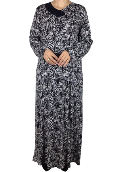 Kadın Desenli Oskar Kumaş Kulplu Elbise fiyatları