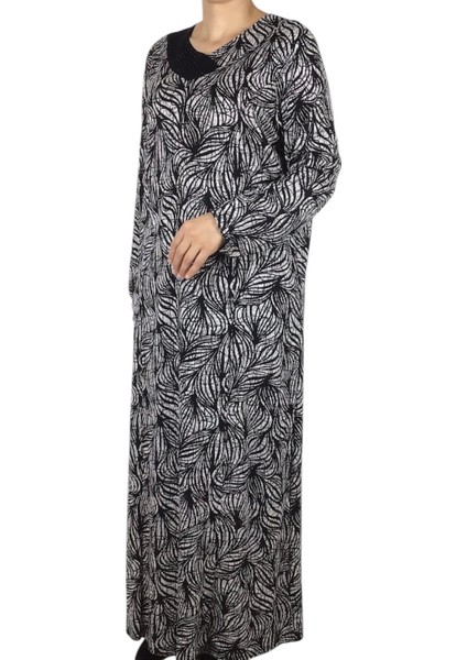 Kadın Desenli Oskar Kumaş Kulplu Elbise fiyatları