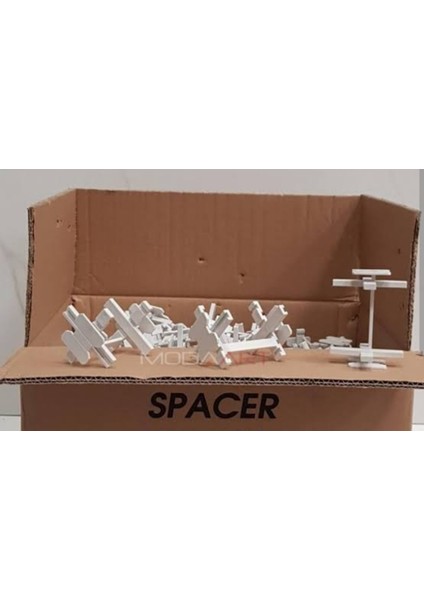 Cam Tuğla Artısı(Spacer) 10 Mm/25 Ad.