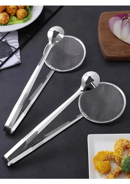 Maşalı Kevgir - Kızartma Maşası - Kızartma Süzgeci Multi 2 Adet 722024