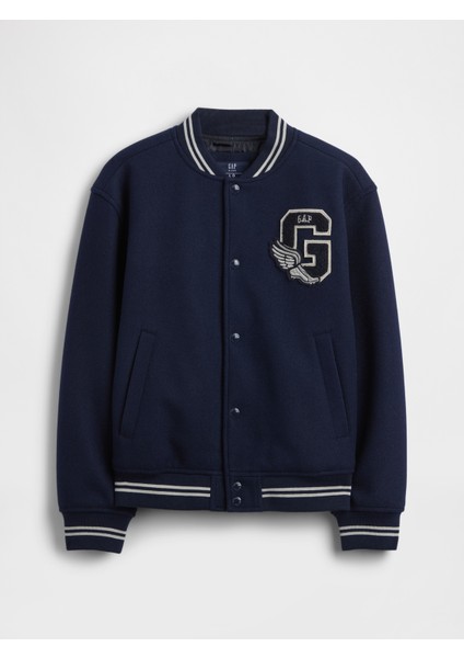 Erkek Çocuk Lacivert Varsity Logo Bomber Ceket fiyatları