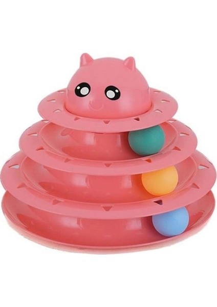 3 Katlı Kedi Oyuncağı Turntable Cat Toy fiyatları