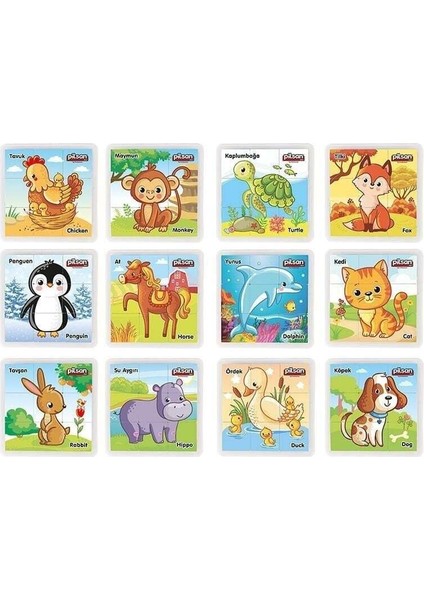 03 355 Anımal Serıes Puzzle Set fırsatları