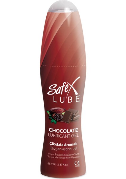 Safex Lube Kayganlaştırıcı Jel Çikolata 85 Ml.