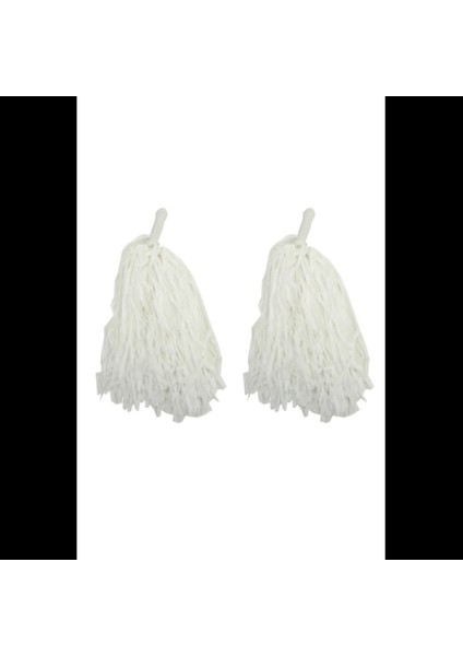 Beyaz Renk Gösteri Ponponu