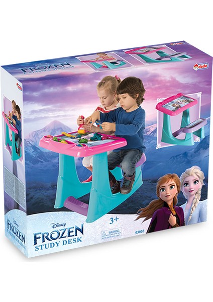 Frozen-Elsa Çocuk Çalışma Masası ve Sandalye Seti – 3+ Yaş, 55×56×74CM modelleri