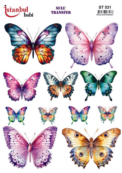 Istanbul Hobi Sulu Transfer ST531 (25X35)