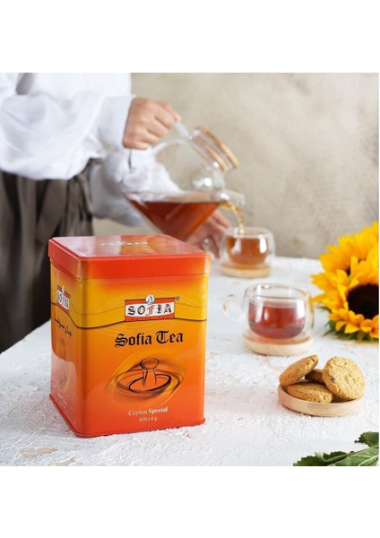 Premium Seylan Çayı 450 G – Siyah Çay Metal Teneke Paket (Doğal ve Katkısız)