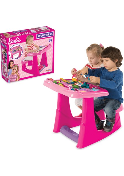Barbie Çocuk Çalışma Masası ve Sandalye Seti – 3+ Yaş, 55×56×74CM modelleri