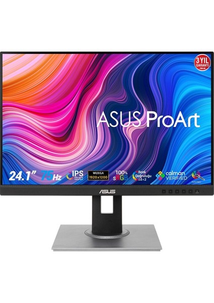 24.1 Asus PA248QV Fhd IPS 5ms HDMI Dp VGA Srgb indirimleri