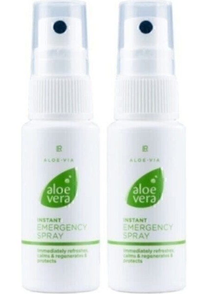 Aloe Vera Acil Yardım Spreyi Mini Boy 30ML 2'li Set