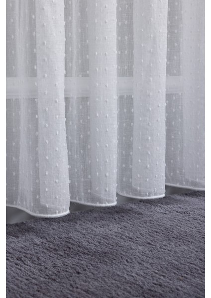 Keten Evrim Ekru 1/2.5 Normal Pileli Ütü Istemez Kırışmaz Yeni Sezon Salon Oda Tül Perdesi fiyatları