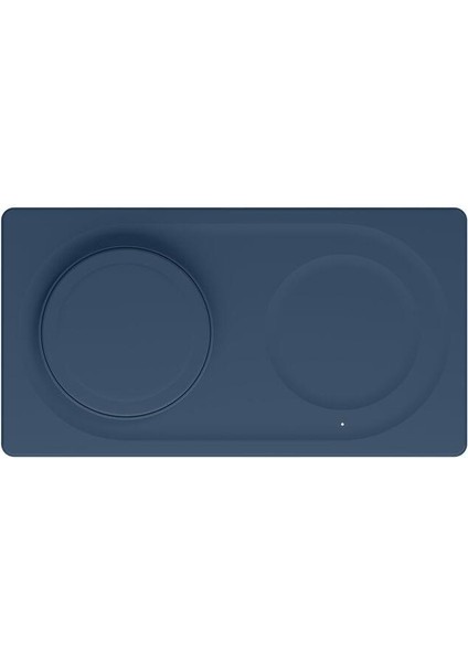 WIZ019VFBL-APL Boostcharge Pro 2‑in‑1 Magsafe 15W Kablosuz Şarj Standı - Mavi fırsatları