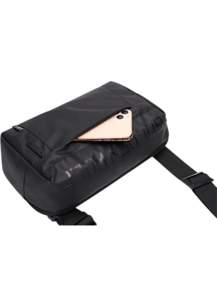 Suya Dayanıklı, Kulaklık Kablosu Çıkışlı, Iç Organizerli Omuz Çantası fırsatları