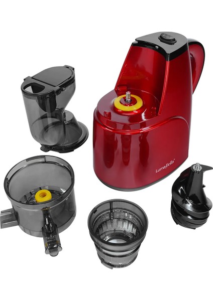Slow Juicer Yavaş Sıkım Portakal Narenciye Katı Meyve Sıkacağı Lumabella LB-51002 modelleri