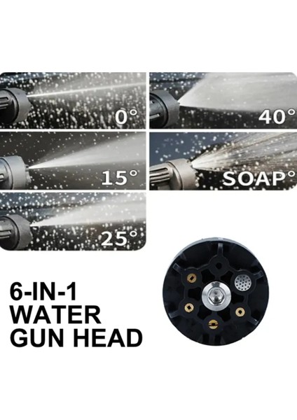 Araç Yıkama Makinesi Şarjlı 1200 Mah Batarya Hayvan Yıkama, Bahçe Sulama Makinesi PR-AC96 Huracan