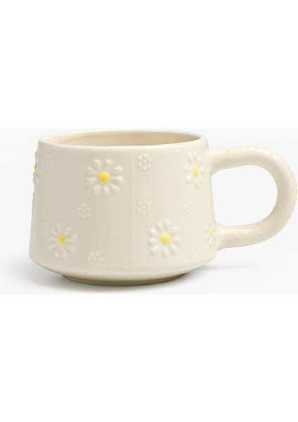 Seramik Papatya Fincan Kupa