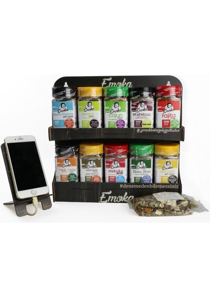 Gurme Stant Baharat Seti 10 Adet fiyatları