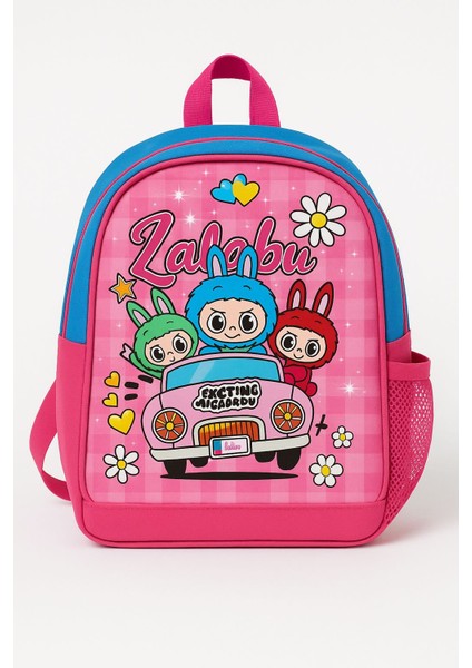 Bambus Labubu Karakter Ekonomik 3 Gözlü Beslenmeli Sırt Çantası Unisex 5 Litre Kapasite fiyatları