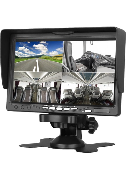 Obus EV-M600E Ecoview Dört Video Girişli Güneşlikli Analog 7 Inch Araç Monitörü modelleri