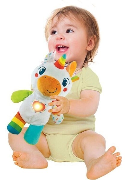 17846 Baby Clementoni - Tek Boynuzlu At Peluş Oyuncak modelleri