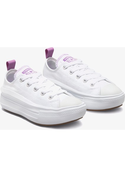Chuck Taylor All Star Move Çocuk Beyaz Platform Sneaker.102 fiyatları
