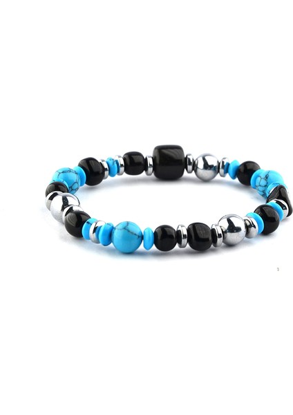 Hematit Firuze ve Oltu Taşı Bileklik fiyatları