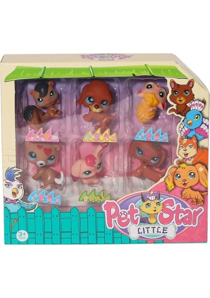 Buğz KZL-3046A2 Pet Star 6'lı Miniş Seti fiyatları