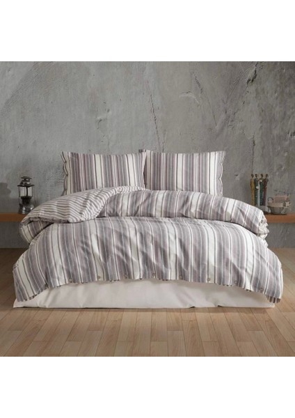 Buğz Clasy Butik Native Serisi Çift Kişilik Nevresim Takımı Rune V1 Lila fırsatları