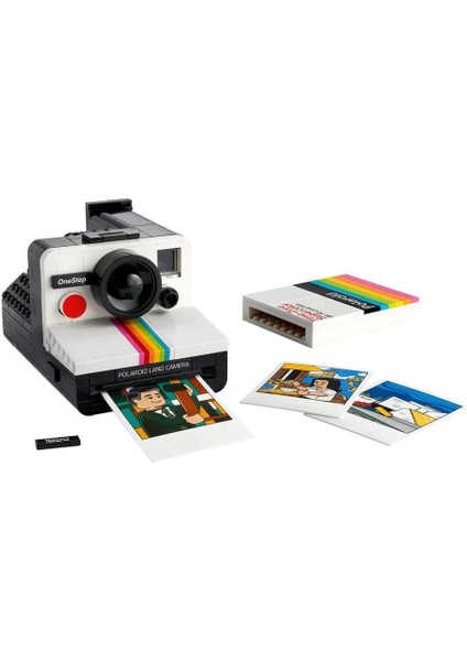 Buğz 21345 LEGO Ideas Polaroid Onestep Sx-70 Kamera 516 Parça +18 Yaş fiyatları