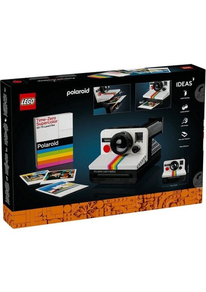 Buğz 21345 LEGO Ideas Polaroid Onestep Sx-70 Kamera 516 Parça +18 Yaş fırsatları