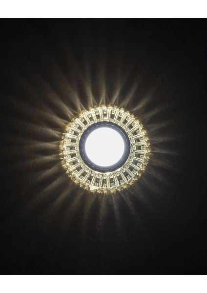 Buğz Noas YL65 1727 Troya LED Çerçeveli 4000K Kristal Cam Spot Kasa - Priz ve Anahtar Için Uyumlu Çerçeve fiyatları