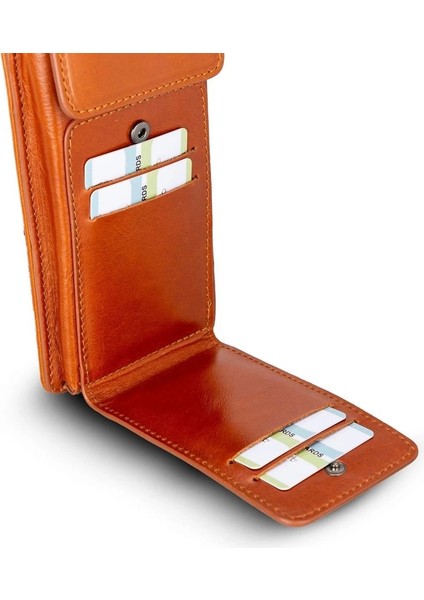 Buğz Avjin 6.9 Inch Uyumlu Deri Kılıf Cüzdan Askılı RST2EF fırsatları