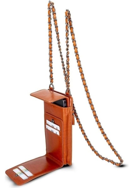 Buğz Avjin 6.9 Inch Uyumlu Deri Kılıf Cüzdan Askılı RST2EF indirimleri