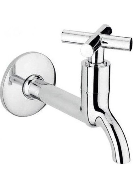 Buğz 4lü Artı Aç Kapa 4 Kollu Krom Çevirveli Musluk Duvardan Tek Girişli fiyatları