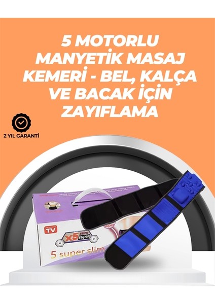 Buğz Şarj Edilebilir 7.2W Gücünde Çok Bölgeli Masaj Kemeri – Kolay Taşınabilir ve Pratik Kullanım