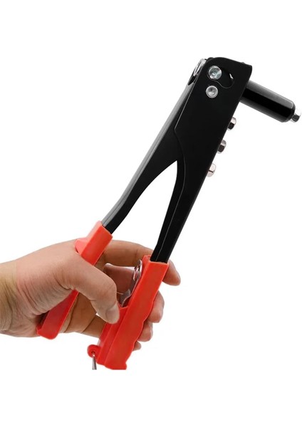 Home 24 cm Profesyonel Pop Perçin Tabancası - Çelik Gövdeli El Tipi Perçin Makinesi, Dayanıklı ve Ergonomik Perçin Aracı, Metal, Plastik ve Deri Için Uygun