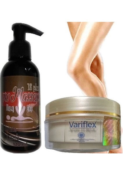 Buğz Promasseur Plus Çikolata Aromalı Masaj Yağı-Variflex Krem ile