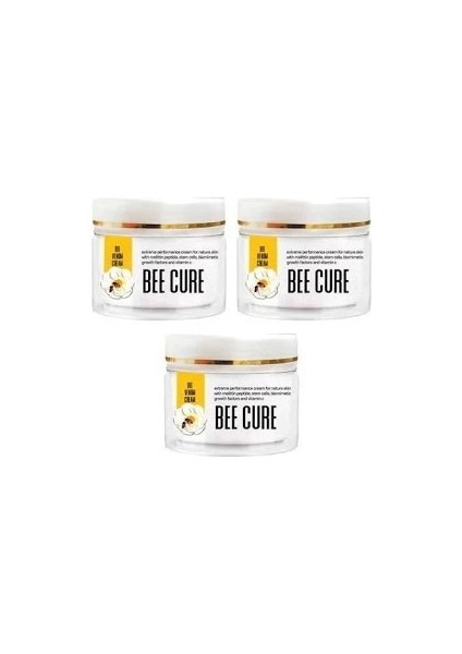 Buğz Bee Cure 3 Kutu Arı Zehri Kremi Beecure Arı Zehiri Kremi Relaxing Cream 3 x 50 ml