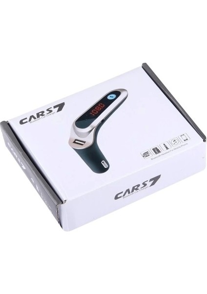 Buğz Cars7 Bluetooth Hafıza Kart Girişli 4.0 Araç Kiti Çakmaklık Mp3 Fm Transmitter