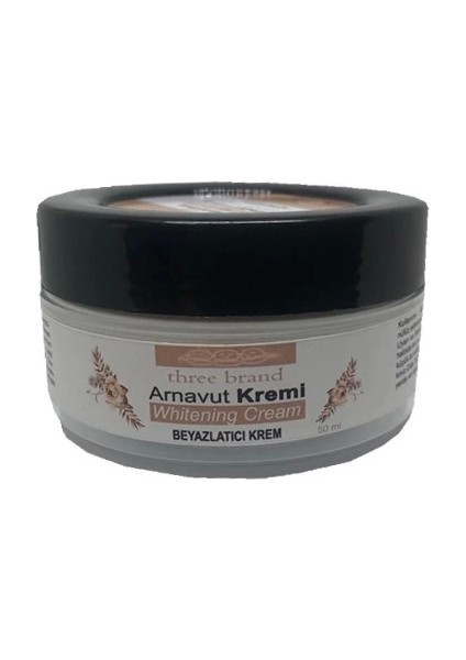 Buğz Three Etkilithree Srcx -- Three Brand Whitening Cream Arnavut Kremi Aklık Cream 50ML Béyazlàtıcı