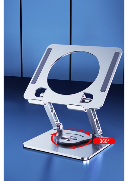 Masaüstü Metal Tablet & Telefon Standı 360° Dönebilir, Mıknatıslı, Katlanabilir modelleri