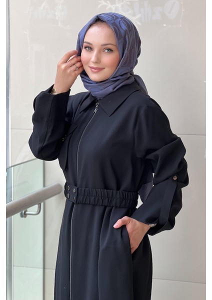 Nuss 2001 Tam Boy Fermuarlı Elbise fiyatları