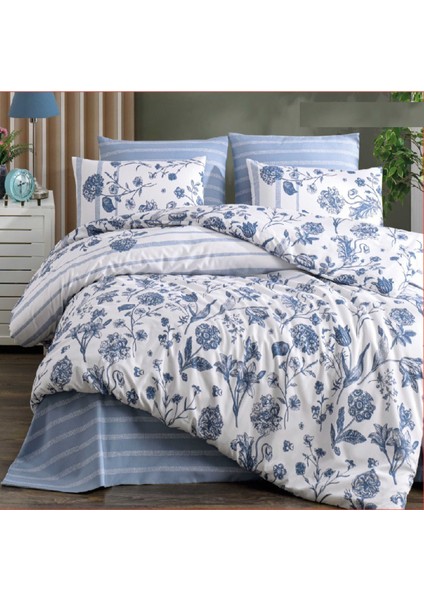 Tek Kişilik Nevresim Takımı (Nevresim+Çarşaf+1yastık Kılıfı) /desenli / Pamuklu