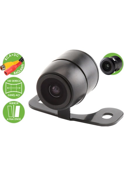 Araç Kamerası EV-127E Ecoview 480 Tvline Analog Geri Görüş Araç Kamerası