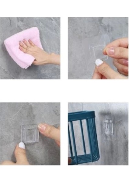Yapışkanlı Çok Fonksiyonlu Banyo Organizeri Beyaz fırsatları
