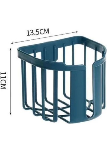 Yapışkanlı Çok Fonksiyonlu Banyo Organizeri Beyaz indirimleri