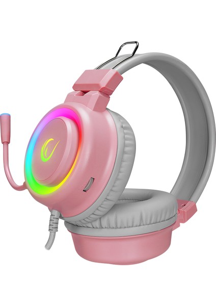 SN-R10 Alquıst Pembe 3,5mm Rgb Gaming Oyuncu Mikrofonlu Kulaklık indirimleri