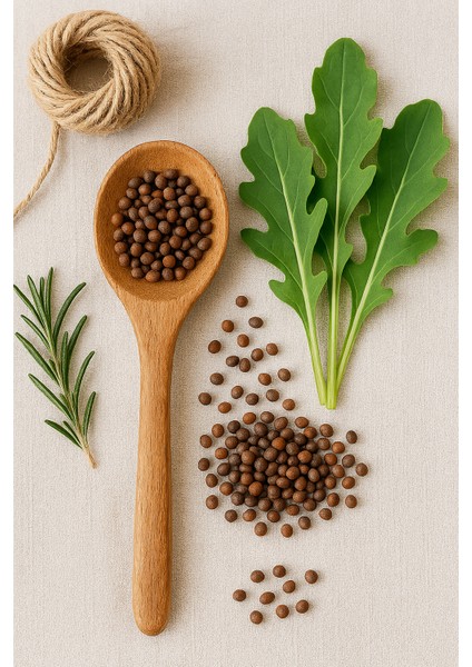 Bahçe Tipi Roka Tohumu 15 Gram - Hızlı Büyüme, Karakteristik Biberimsi Lezzet fiyatları